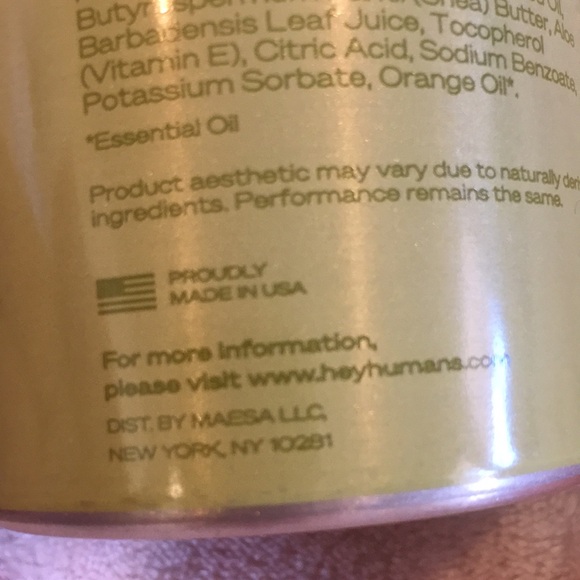 Hey Humans Scented Banana Aloe Naturally Derived Body Lotion 14oz NWT 🪴 - Picture 11 of 16